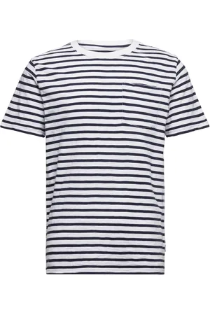 SEBAGO Outwashed Pocket Tee Tops T-shirts Short-sleeved Navy