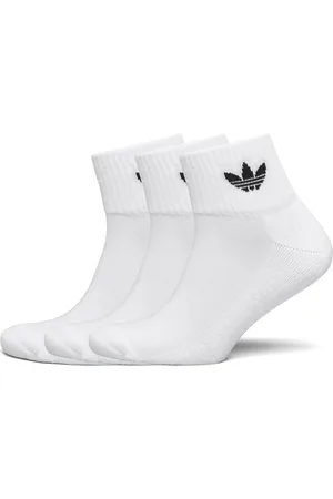 adidas 1/4 Socks 3P Sport Socks Footies-ankle Socks White