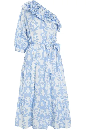 Dea Kudibal Dana Ns Polvipituinen Mekko Blue