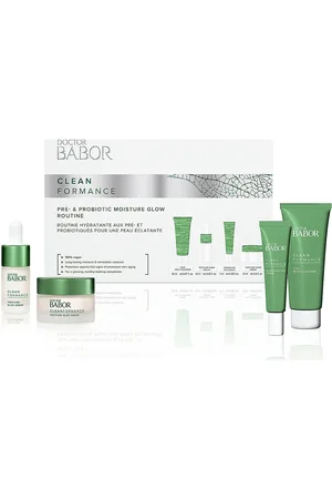 Babor Pre- & Probiotic Moisture Glow Routine Set Ihonhoitosetti Nude