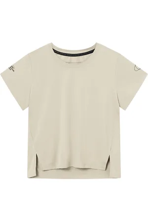 Cuera Oncourt Crop Wpc T-Shirt Sport T-shirts & Tops Short-sleeved Beige