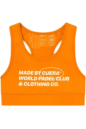 Cuera Active Made Bra Sport Bras & Tops Sports Bras - All Orange