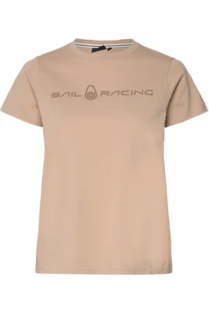Sail Racing W Gale Tee Sport T-shirts & Tops Short-sleeved Beige
