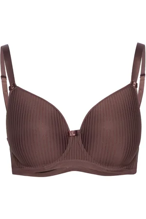Freya Idol Lingerie Bras & Tops T-shirt Bras Brown