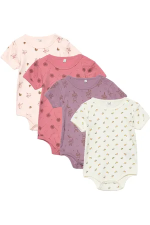 Pippi Body Ss Ao-Printed Bodies Short-sleeved Multi/patterned