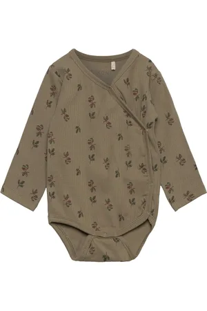FIXONI Wrap Body Ls W.aop Bodies Wrap Bodies Green