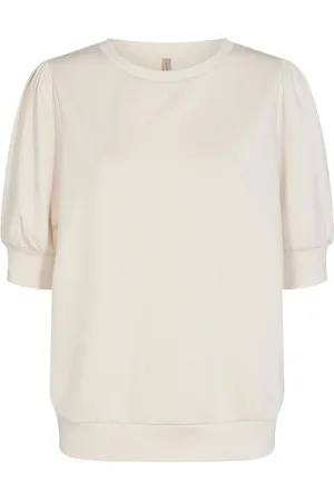 soyaconcept Sc-Banu Tops Sweat-shirts & Hoodies Sweat-shirts Cream