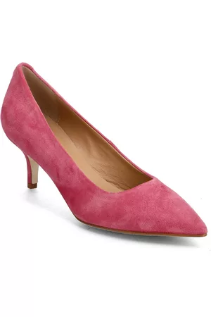 A Pair Naiset Avokkaat - Low Calssic Pump Shoes Heels Pumps Classic Vaaleanpunainen