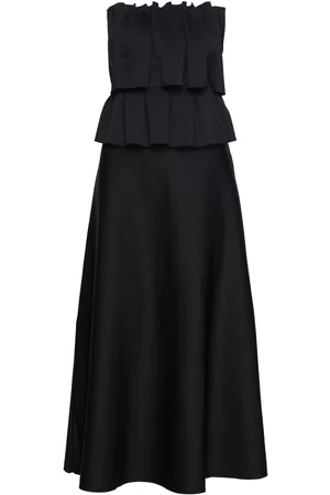 Dagmar Naiset Mekot - Sculpted Tube Dress Polvipituinen Mekko Musta