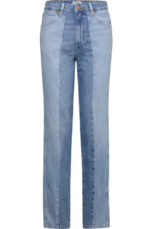 Wrangler Mom Straight Bottoms Jeans Straight-regular Blue