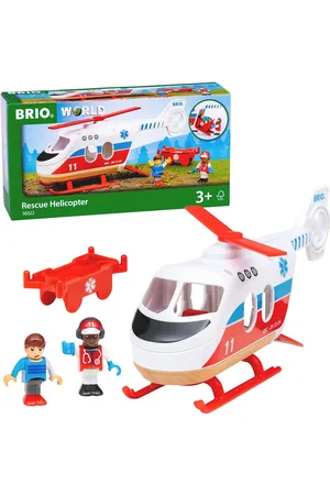 Brio 36022 Redningshelikopter Toys Toy Cars & Vehicles Toy Vehicles Planes Multi/patterned