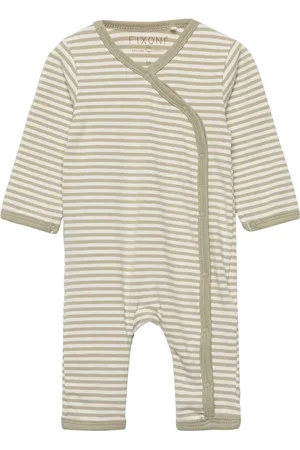 FIXONI Wholesuit Y/D Stripe Pitkähihainen Body Green