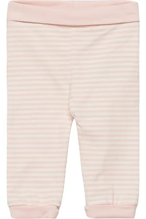 FIXONI Pants Y/D Stripe Bottoms Sweatpants Pink