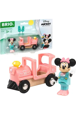 Brio 32288 Minnie Mouse Og Lokomotiv Toys Toy Cars & Vehicles Toy Vehicles Trains Multi/patterned