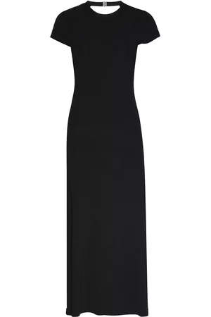 Gestuz Naiset Maksimekot - Monagz Ss Long Dress Polvipituinen Mekko Musta