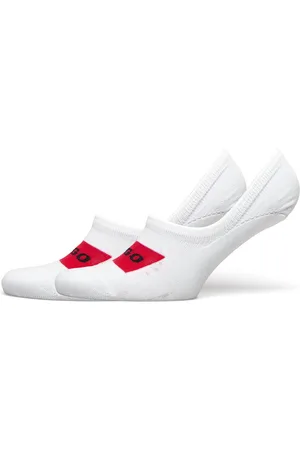 HUGO BOSS 2P Low Cut Label Cc W Lingerie Socks Footies-ankle Socks White