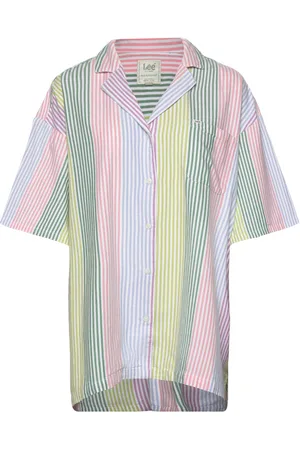 Lee Cabana Shirt Tops Shirts Short-sleeved Multi/patterned
