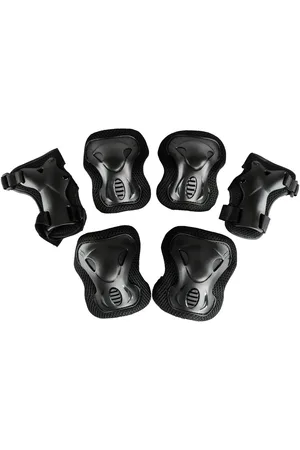 Sportmen Protective Set Medium 9-14År 134-164 Toys Outdoor Toys Rollerblades Multi/patterned