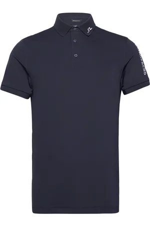J Lindeberg Tour Tech Reg Fit Golf Polo Sport Men Sport Clothing Sport Tops Sport Polos Sport Short-sleeved Polos Navy