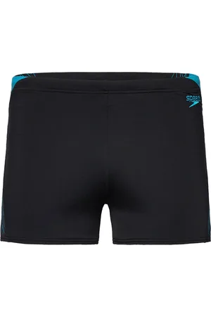 Speedo Mens Hyperboom Splice Aquashort Sport Shorts Black