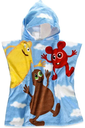 Babblarna Bathponcho Sky Home Bath Time Bath Poncho Blue