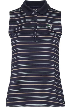 Lacoste Naiset Pikee - Polos T-shirts & Tops Polos Sininen