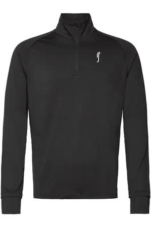 RS Sports Men’s Performance Half Zip Sweater Sport Sweat-shirts & Hoodies Sweat-shirts Black