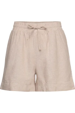 Freequent Fqlava-Sho Bottoms Shorts Casual Shorts Beige