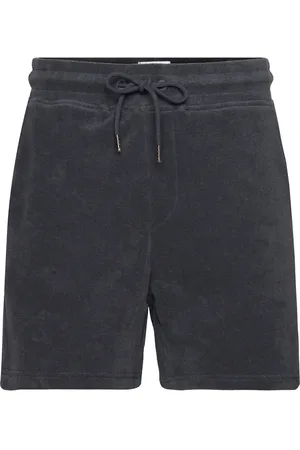 Bread & Boxers Terry Shorts Bottoms Shorts Casual Navy