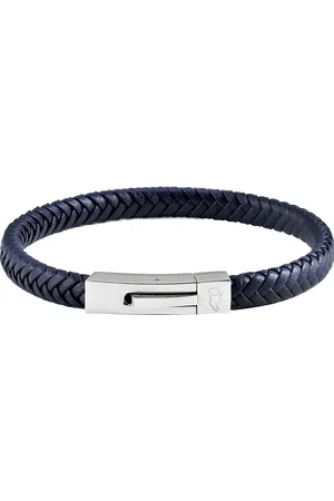 EDD Leather Bracelet Singel Rannekoru Korut Navy
