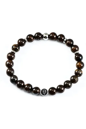 EDD Beads Bracelet 8Mm Rannekoru Korut Brown