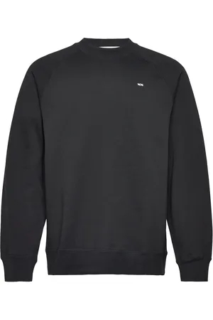 WoodWood Hester Classic Sweatshirt Designers Sweat-shirts & Hoodies Sweat-shirts Black