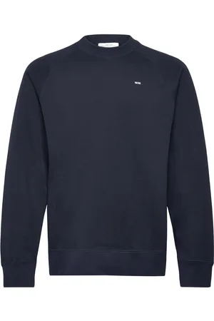 WoodWood Hester Classic Sweatshirt Designers Sweat-shirts & Hoodies Sweat-shirts Navy