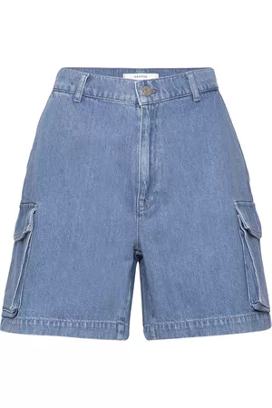 Gestuz Naiset Farkkushortsit - Valettagz Mw Shorts Shorts Denim Shorts Sininen