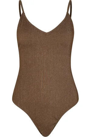 Beck Söndergaard Lyx Bea Swimsuit Uimapuku Uima-asut Brown