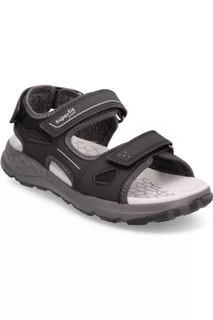 Superfit Lapset Sandaalit - Criss Cross Shoes Summer Shoes Sandals Musta
