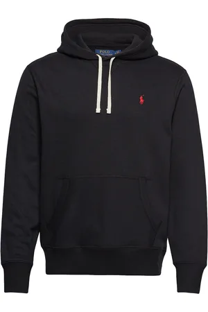 Ralph Lauren The Rl Fleece Hoodie Designers Sweat-shirts & Hoodies Hoodies Black