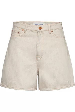 Samsøe Samsøe Naiset Farkkushortsit - Adelina Shorts 14323 Shorts Denim Shorts Kermanvärinen