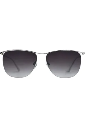 Corlin Eyewear Belmondo Silver Blue Pilottilasit Aurinkolasit Silver