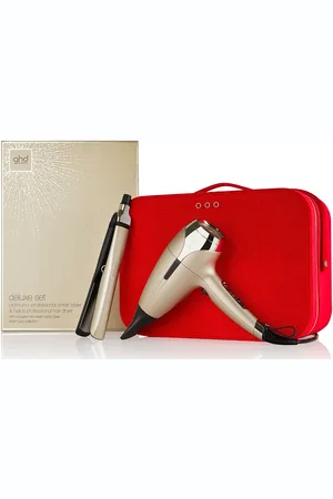 ghd Deluxe Set In Champagne Gold Fööni Hiustenkuivain Gold