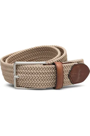 Saddler Marstrand Accessories Belts Braided Belt Beige
