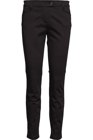 Marc O’ Polo Woven Pants Bottoms Trousers Slim Fit Trousers Black