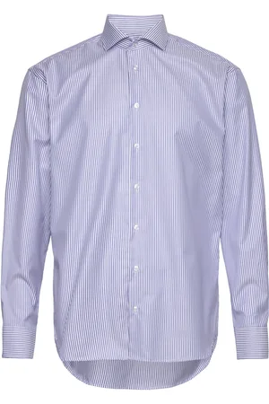 BOSWEEL SHIRTS EST. 1937 Regular Fit Mens Shirt Tops Shirts Business Blue