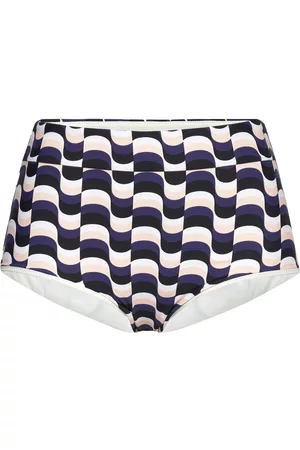 Seafolly Naiset Korkeavyötäröiset Bikinit - Modern Take High Waisted Pant Swimwear Bikinis Bikini Bottoms High Waist Bikinis Musta