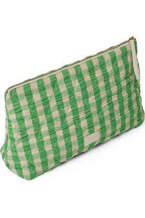 juna Bæk&Bølge Karla Toilettaske 30X10X20 Cm Grøn/Sand Toilettilaukut Green