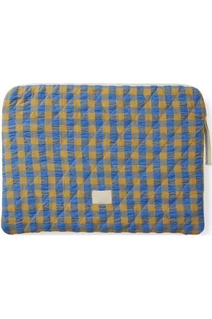 juna Bæk&Bølge Pondus Computer Sleeve 38X28 Cm Blå/Okker Tietok Laukku Läppärilaukku Laukku Blue