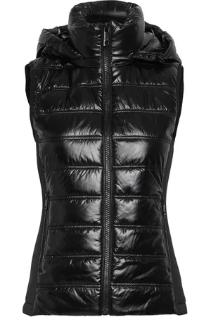 Calvin Klein Lw Padded Waisted Nylon Vest Vests Padded Vests Black