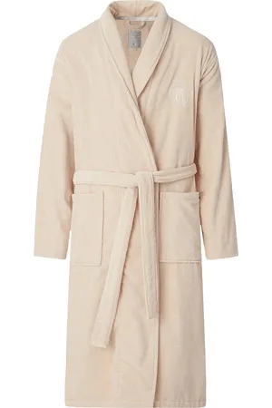 Lexington Hotel Velour Robe Aamutakki Beige