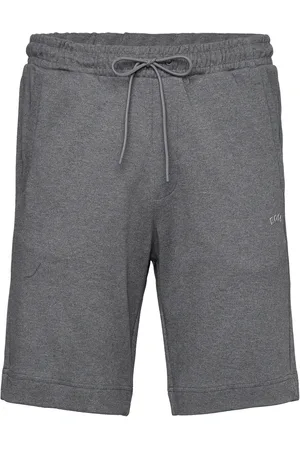 HUGO BOSS Headlo Curved Sport Shorts Sweat Shorts Grey