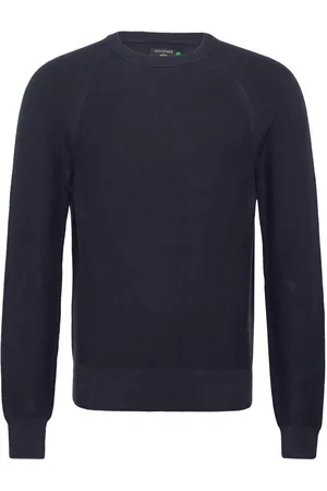 Dockers Core Crew Sweater Tops Knitwear Round Necks Navy